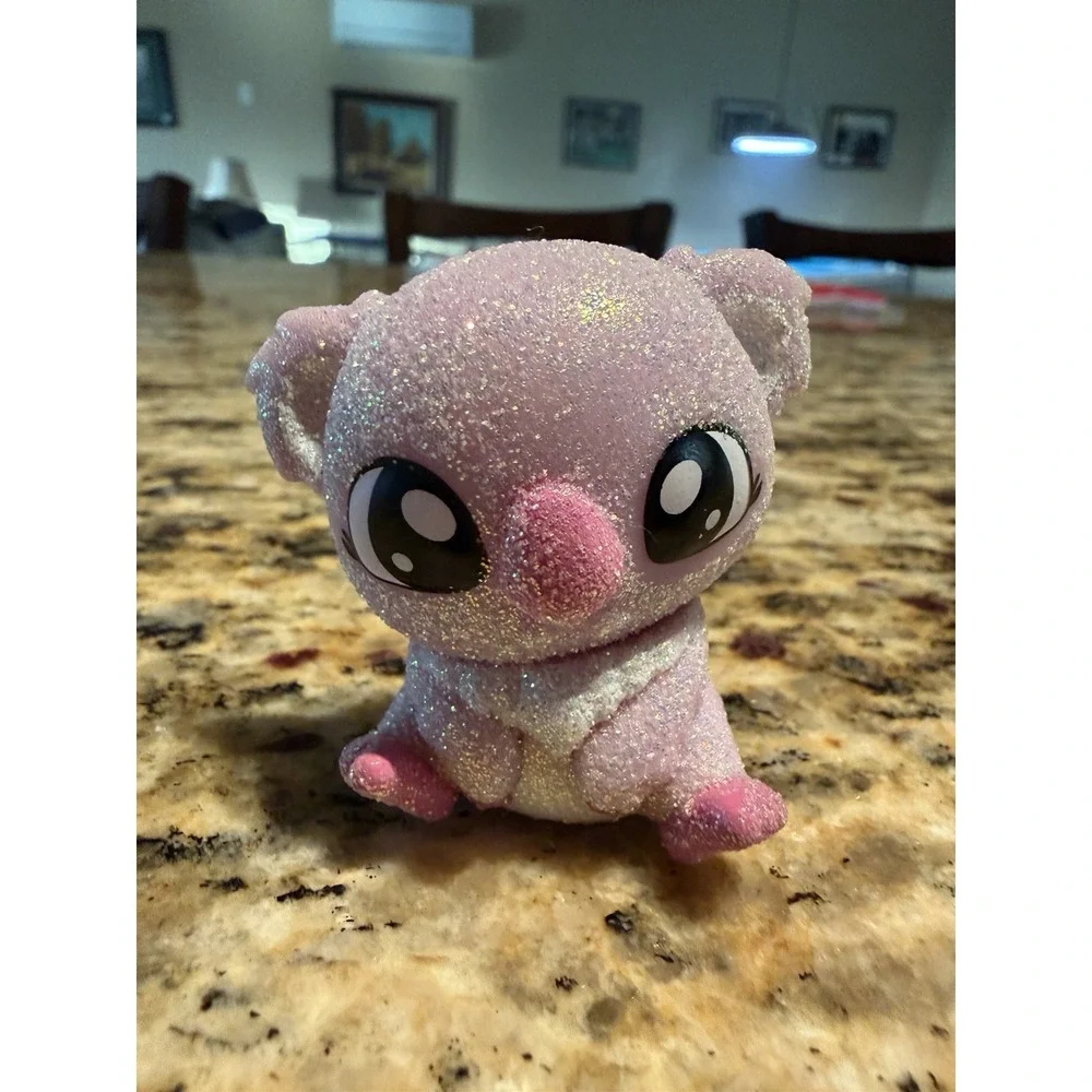 Glitter‎ pink koala Safari pet toy animal figure
